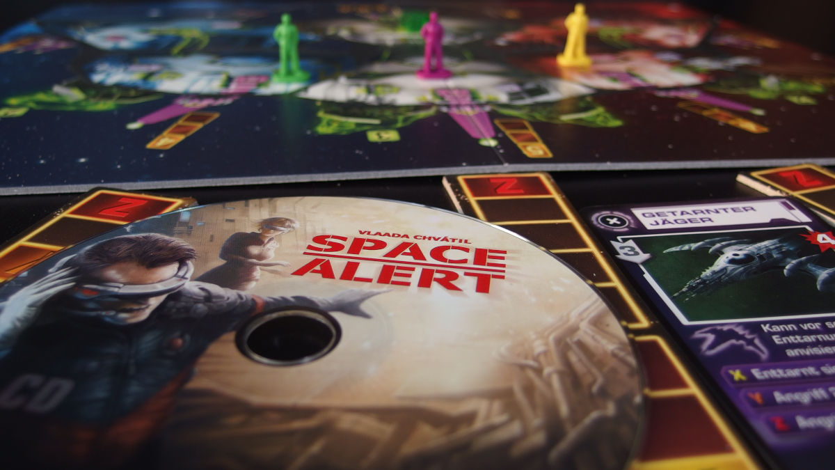 Durch einen CD_Soundtrack KI-gesteuert: Space Alert